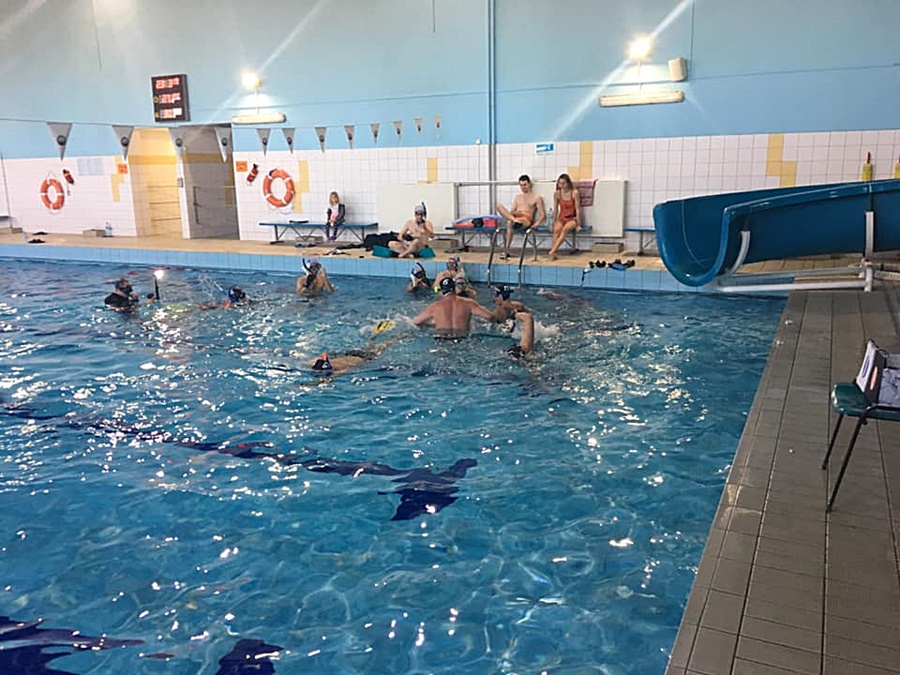 Hokej pod wodą Walenie Deep Battle 2019